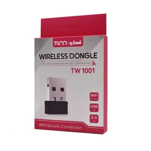 دانگل USB بی سیم شبکه تسکو مدل TW 1001