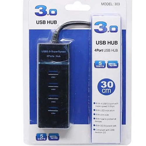 هاب 4 پورت USB3.0