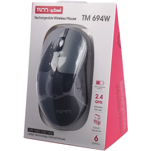 موس بی سیم تسکو TSCO TM 694W Wireless Mouse