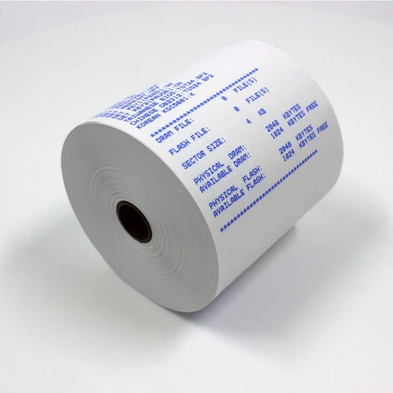 رول حرارتی 8 سانتی چاپ آبی 45 متر