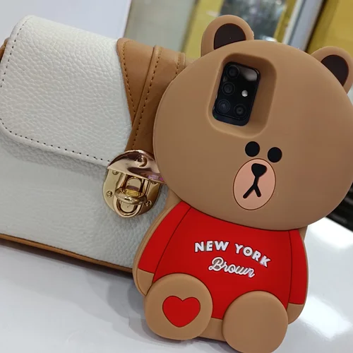 خرس سیلیکونی ضدلک  آیفون ،سامسونگ،شیائومی