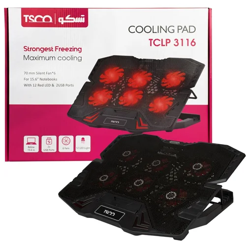پایه خنک کننده لپ تاپ تسکو TCLP 3116