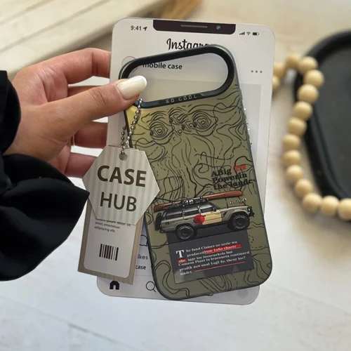 قاب  Toyota Land Cruiser Off-road سامسونگ ، شیائومی ، آیفون