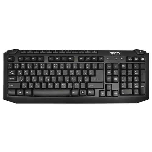 کیبورد با سیم تسکو مدل TSCO TK 8024 PS2