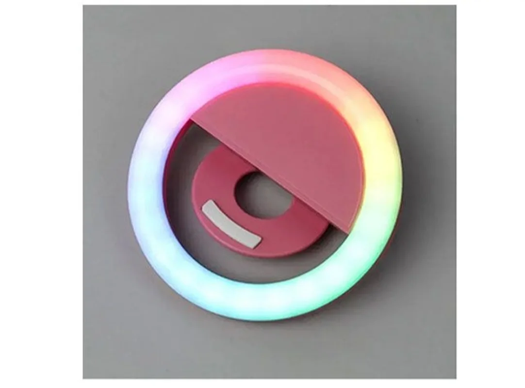 رینگ لایت سلفی RGB مناسب برای موبایل