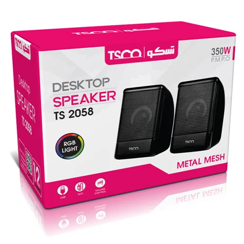 اسپیکر رومیزی دسکتاپ تسکو مدل TSCO TS 2058