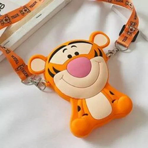 کیف رودوشی سیلیکونی مدل پلنگ سایز کوچک