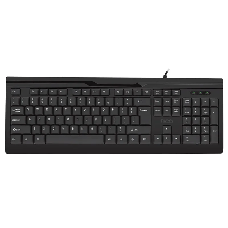 کیبورد با سیم تسکو مدل TSCO TK 8012