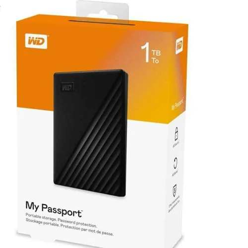 هارد اکسترنال یک ترا بایت وسترن دیجیتال مدل WD My Passport