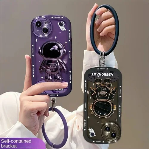 قاب فضانورد استندشو آویز دار آیفون سامسونگ شیائومی