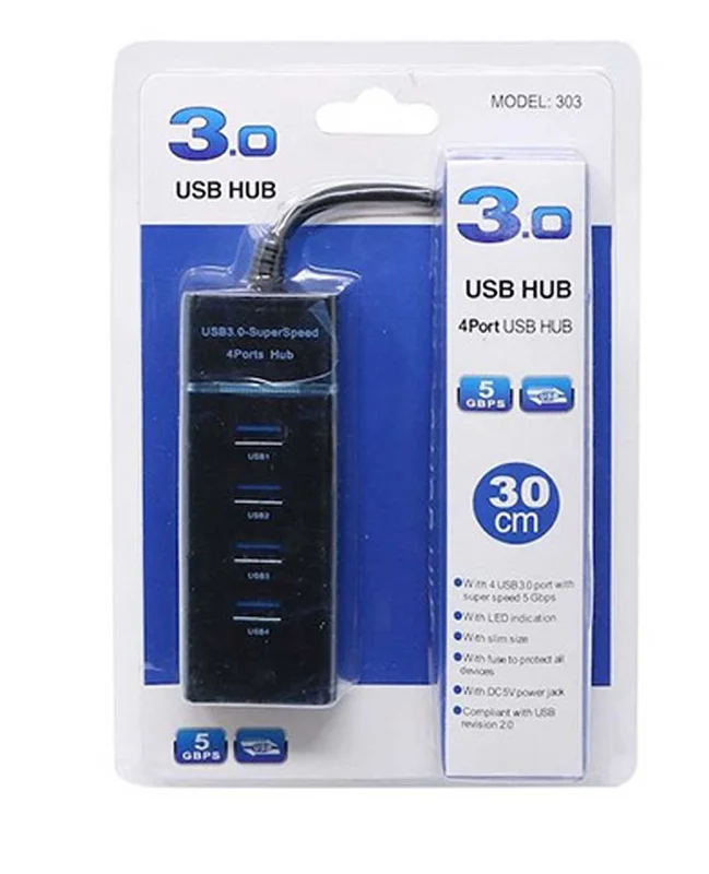 هاب 4 پورت USB3.0