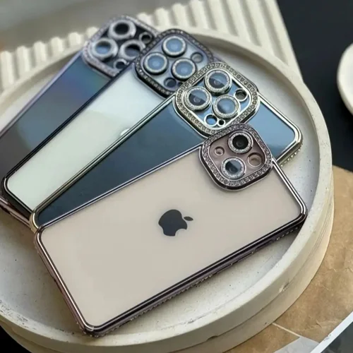 قاب دور نگین پشت شفاف IP 13