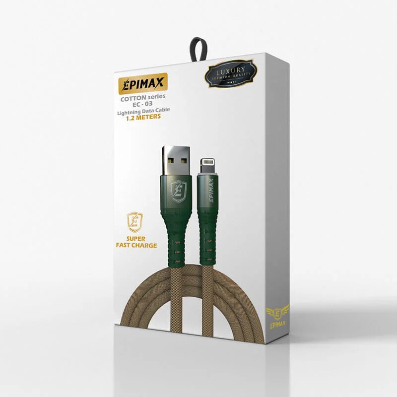 کابل شارژ موبایل آیفون اپیمکس EPIMAX EC-03