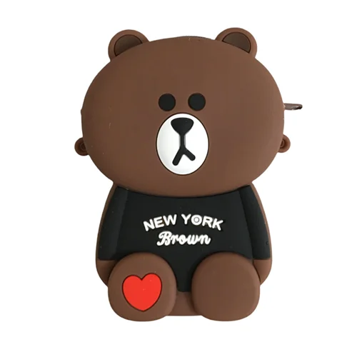 کیف رودوشی سیلیکونی مدل تدی سایز کوچک