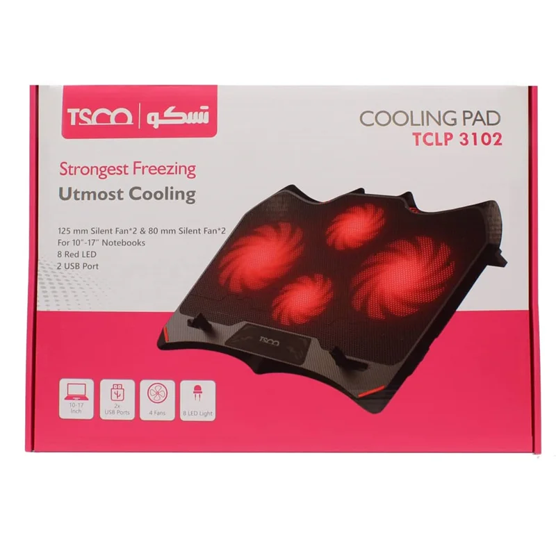 پایه نگهدارنده لپ تاپ تسکو مدل TCLP 3102