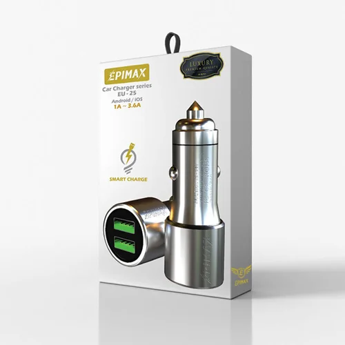 شارژر فندکی دو پورت اپیمکس EPIMAX EU-25