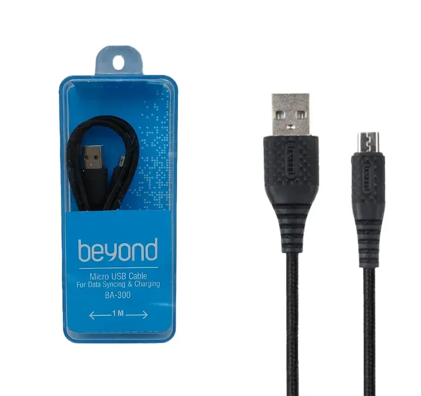 کابل شارژ موبایل میکرو بیاند مدلBeyond Micro BA 300