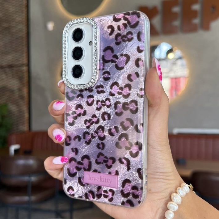 قاب  Love Kitty پاپیون صورتی آیفون ، سامسونگ ، شیائومی