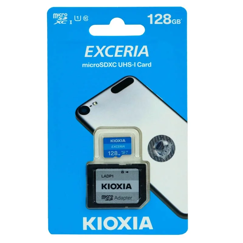 رم میکرو ۱۲۸ گیگ کیوکسیا Kioxia EXCERIA U1 C10 100MB/s + خشاب