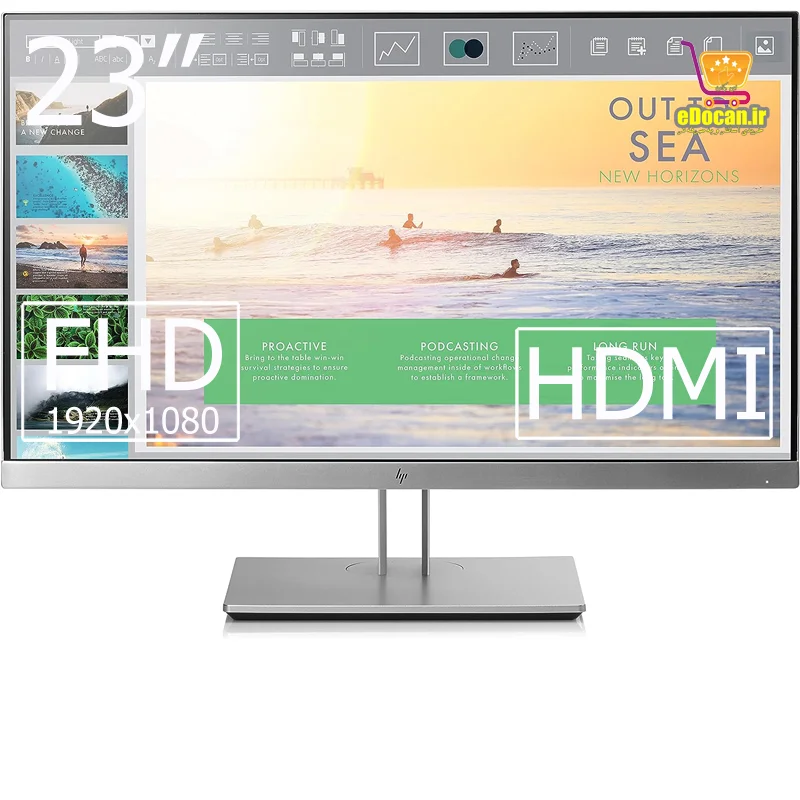 مانیتور استوک اچ پی 23 اینچ HP EliteDisplay E233 LED