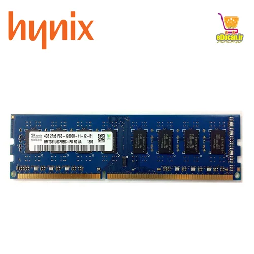 رم کامپیوتر 4 گیگابایت تک کاناله RAM 4GB DDR3 PC3-12800s 1600Mhz