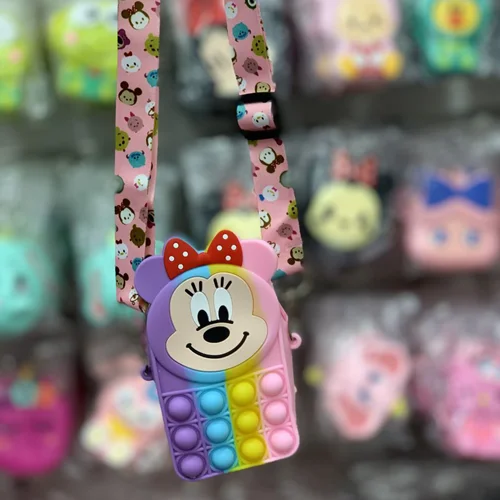 کیف رودوشی سیلیکونی مدل پاپتی سایز کوچک کد 1