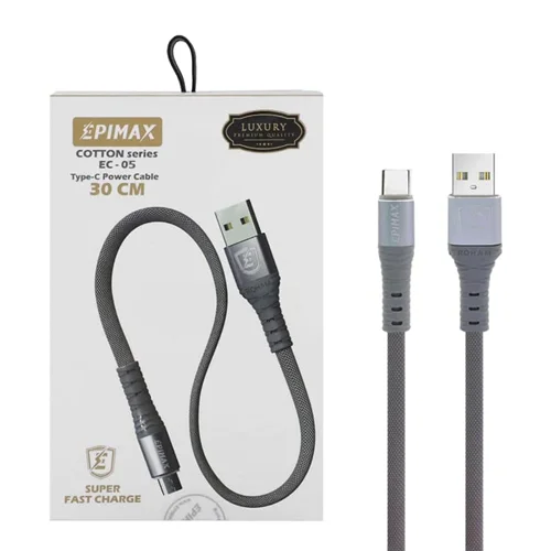 کابل شارژ پاور بانک تایپ سی اپیمکس EPIMAX EC-05