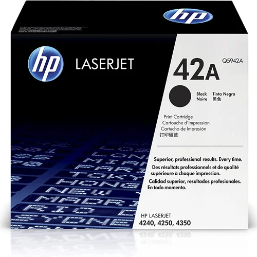 کارتریج مشکی طرح اچ پی مدل HP 42A